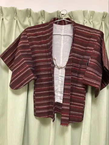 새상품급 우라노 리이치 겉옷 순수 실크