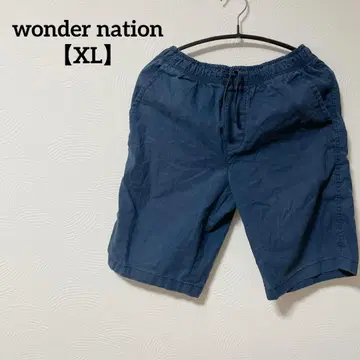 새상품급 wonder nation 네이비 숏팬츠 [ XL ]