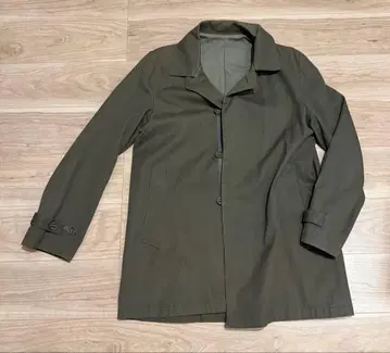 HECTIC 헤크틱 밀리터리 스텐 칼라 코트 카키 XL