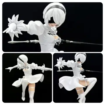 니어 오토마타 2B 화이트 버전 PVC 피규어 25cm 새상품급