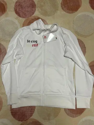 르꼬끄 스포르티브 화이트 후드티