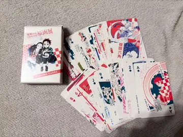 미사용품! 귀멸의 칼날 원화전 카드놀이