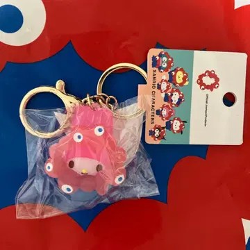 EXPO2025 산리오 입체 마스코트 클리어 컬러 키링 마이멜로디