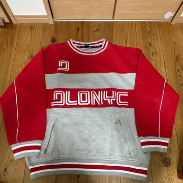 DLO NYC 트레이닝복 레드 그레이