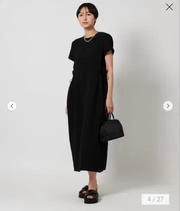 COMFY 드로스트 원피스 수분 흡수 속건성 UV 컷 워셔블