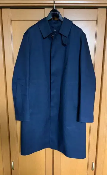 매킨토시 DUNKELD 고무 코팅 네이비 컨디션 최상