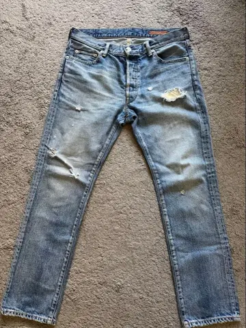 RHC 슬림 스트레이트 청바지