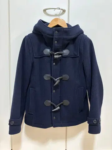 HARE 하레 더플 코트 남성용 L 네이비 컬러