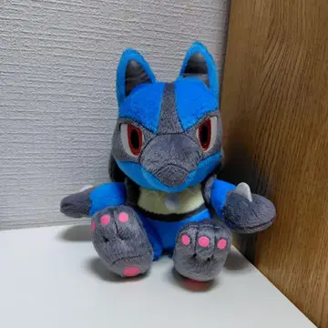 포켓몬스터 코로 만마루쨩 봉제 인형 최강 클래스 편 루카리오