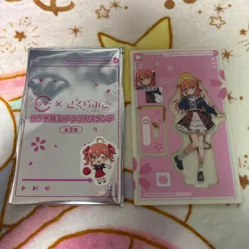 사쿠라미코 아크릴 스탠드 스시로 콜라보 덤 포함