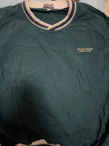 VCC 골프 클럽 로고 나일론 자켓 XL