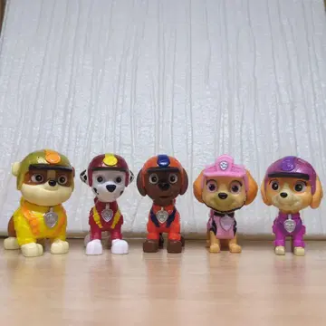 파우 패트롤 미니 피규어 5체 세트