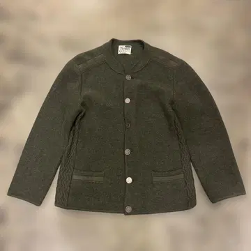 치로리안 울 다크 그린 자켓