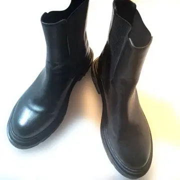 블랙 사이드 고어 부츠