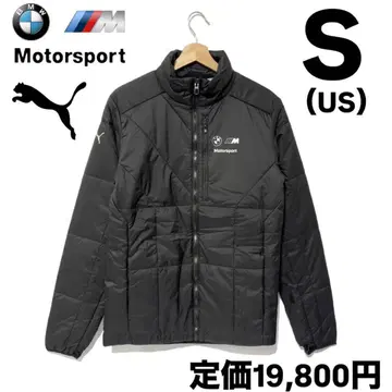 새상품 푸마 BMW 모터스포츠 패디드 자켓 블랙 US S