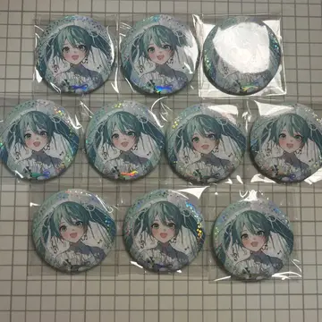 프로세카 하츠네 미쿠 4주년 감사제 캔뱃지