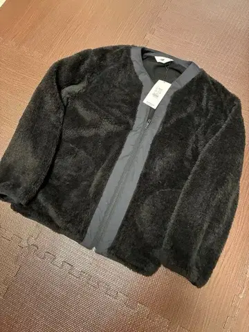 뉴발란스 플리스 자켓 블랙