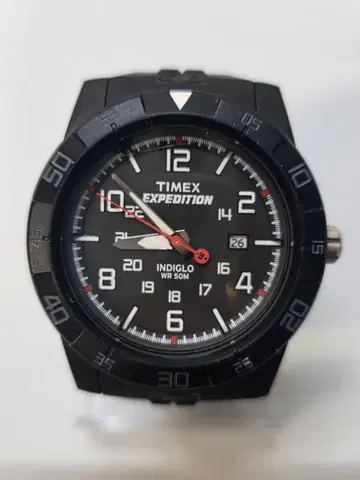 레어! TIMEX EXPEDITION 손목시계 블랙