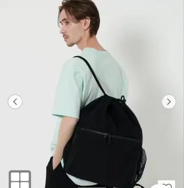 블랙 럭색 백팩 프리 사이즈