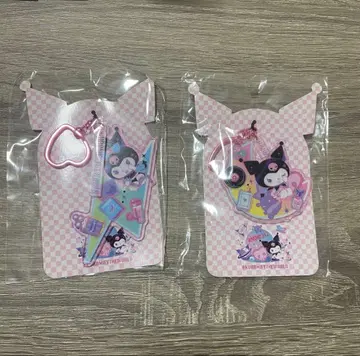 산리오 세계 쿠로미화 계획 아크릴 키링 A B 세트