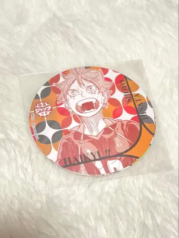 미개봉 새상품 킷사 점프 하이큐!! 코스터 세트 히나타 카게야마 츠키시마