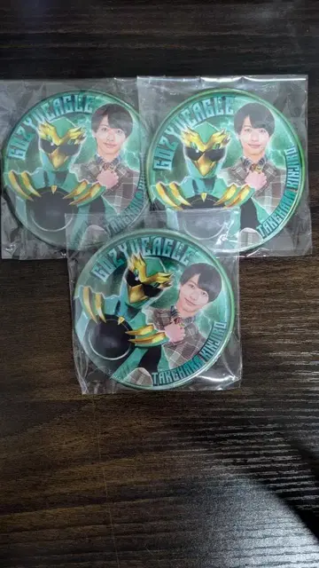 모하라 킨지로 캔뱃지 3개 세트