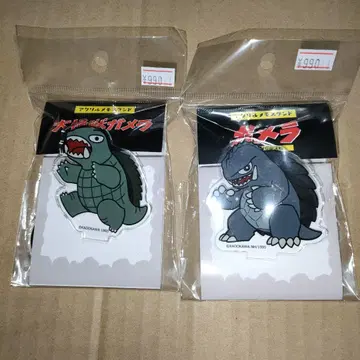 가메라 아크릴 메모 스탠드 미니 캐릭터 A/B 세트 커튼혼