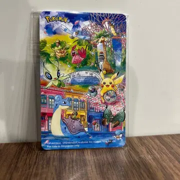 싱가포르 한정판 포켓몬 센터 EZ-link 이지링크 카드