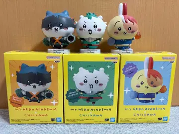 치이카와 x 나의 히어로 아카데미아 피규어 3체 세트