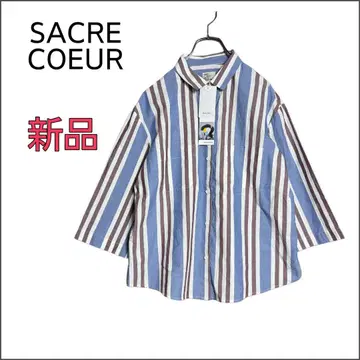 새상품 SACRE COEUR/사클 쿠르 멀티 스트라이프 셔츠