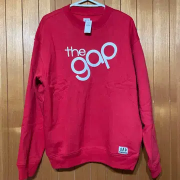 GAP 빨간색 맨투맨 트레이닝복 S