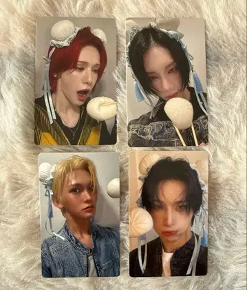 XLOV Jump up 특전 트레이딩 카드 컴프 4장 세트