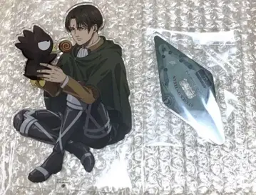 리바이 아크릴 스탠드 산리오 바츠마루 M 사이즈 진격의 거인