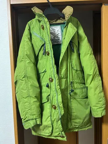 헌팅 필드 그린 밀리터리 자켓