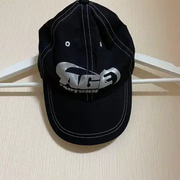 Age Factory 코튼 캡 블랙