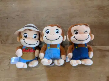 호기심 많은 조지 뚱뚱이 마스코트 오버롤