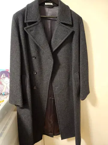 AURALEE 20AW LIGHMELTON 더블 브레스티드 코트