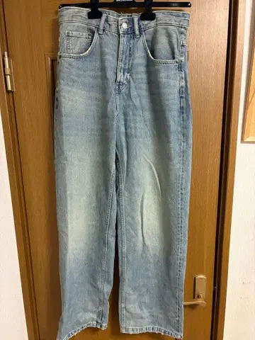 ZARA 배기핏 데님 와이드