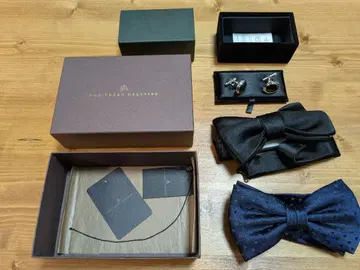 THE TREAT DRESSING 나비 넥타이 커프스 반지