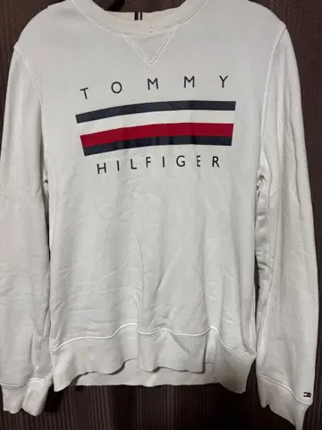 TOMMY HILFIGER 화이트 맨투맨