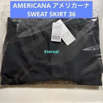 라빠르망 AMERICANA 아메리카나 SWEAT SKIRT 36