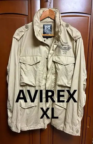 AVIREX 아비렉스 자켓 XL 얇은 소재 밀리터리