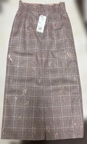 칼 파크 레인 체크 무늬 롱 스커트 사이즈 7