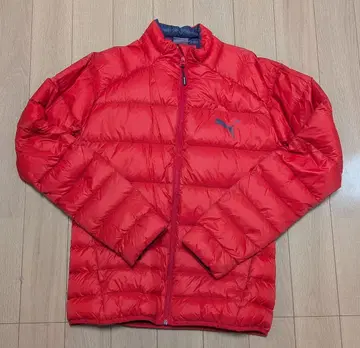 PUMA 다운 자켓 남성용 M 사이즈 빨간색