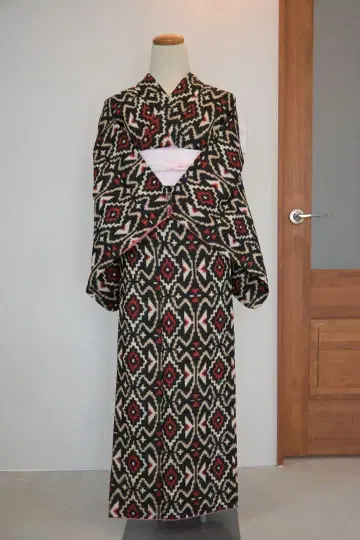 기하학 패턴 코몬 기모노