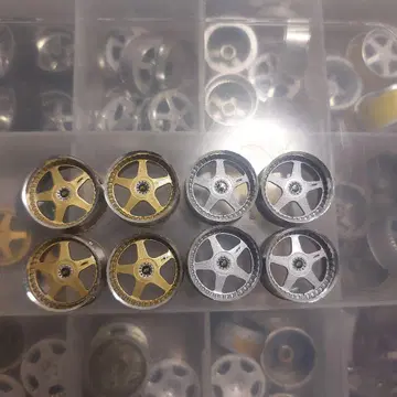 프라모델 휠 타이어 자동차 아오시마