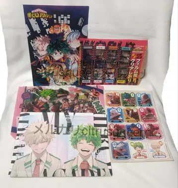 나의 히어로 아카데미아 점프 GIGA 부록 코스터 클리어 케이스 씰