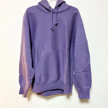GU 헤비 웨이트 후드티 퍼플 보라색 XL