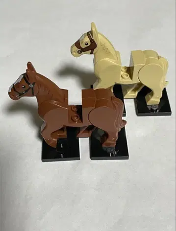 LEGO 동물 말 가동 타입 2마리 세트