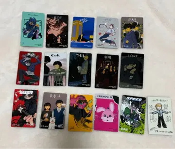 나토리 마찰 트레이딩 카드 시크릿 16종